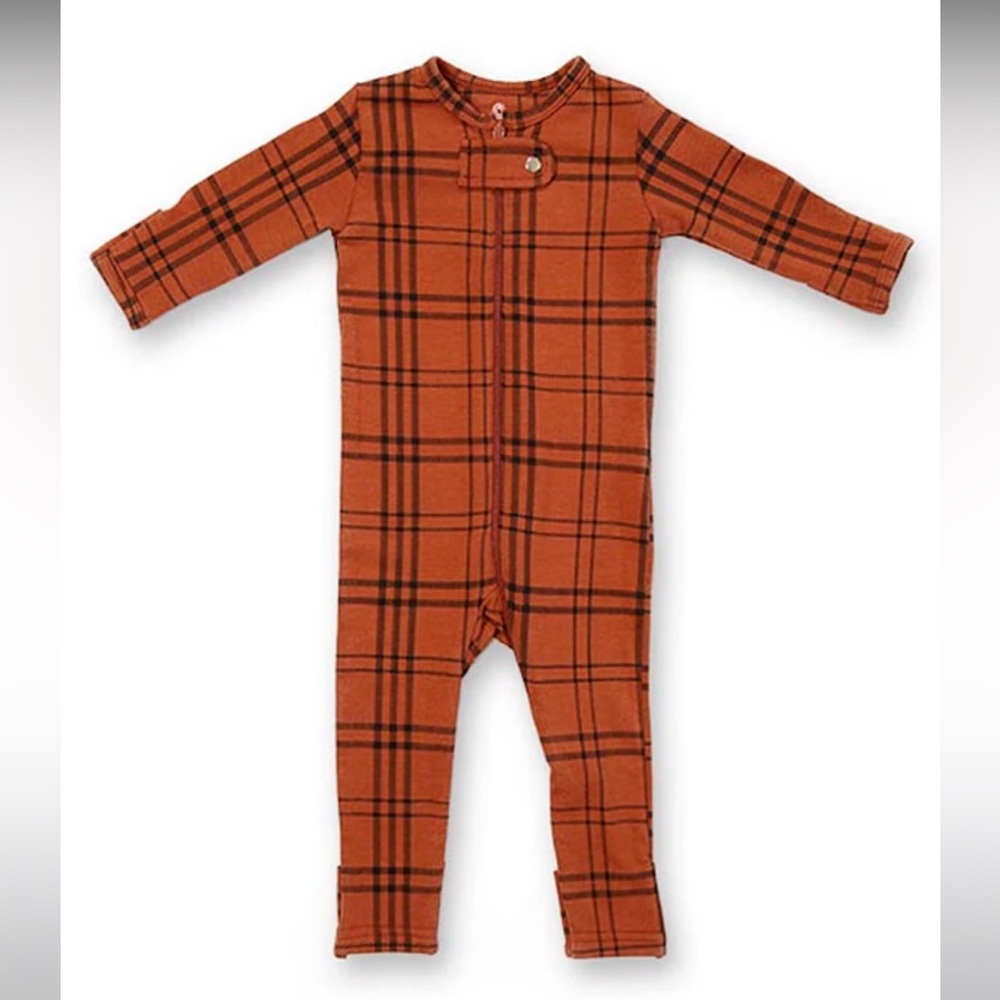 BABYBREEZ Rust Plaid Convertible LUXIE